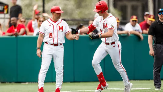 Hollis Porter Rounds Bases After Home Run