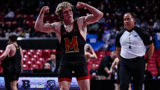 Ethen Miller at 2024 Big Ten Championships