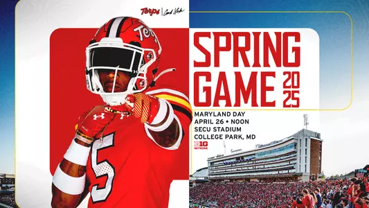 Spring game 2025 graphic Octavian Smith Jr.