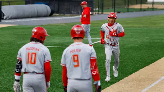 Brayden Martin Heads to Home After Hitting His First Home Run of the Season