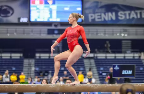 Lauren Brendlinger
Maryland Gymnastics competing against West Virginia during day 1 of the NCAA Regional Championship at Rec Hall in College Station, PA on Wednesday, Apr. 2, 2025.
Ashley Ray/Maryland Terrapins