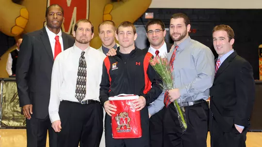 Mike Letts on Senior Day