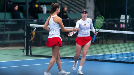 Kallista Liu and Danielle Hack vs. Iowa Big Ten Tournament