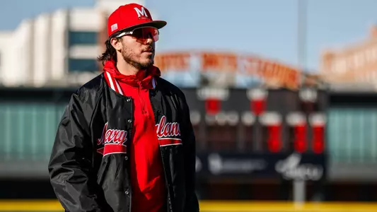 Right Handed Pitcher Quinn Yellin (40)
Maryland Baseball vs UCLA in Game 1 of the series at Bob "Turtle" Smith Stadium in College Park, MD on Tuesday March 4, 2025.
Allison Mize/Maryland Terrapins