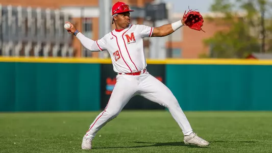 Outfielder Ej Hankerson (29)
Maryland Baseball vs. Towson at Stanley Bobb Performance Center in College Park, MD on Tuesday, Apr. 22, 2025. Ashley Ray/Maryland Terrapins