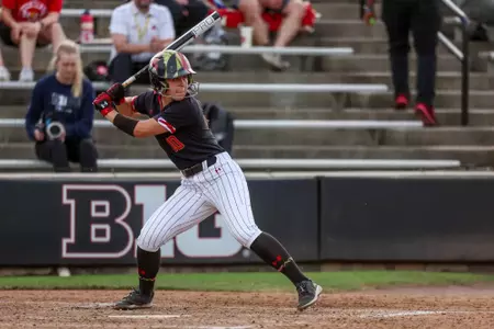 Outfielder Gracie Wilson (10)
Maryland Softball during a game against Howard at The Softball Stadium in College Park, MD on Tuesday, Apr. 29, 2025.
Dylan Davies/Maryland Terrapins
