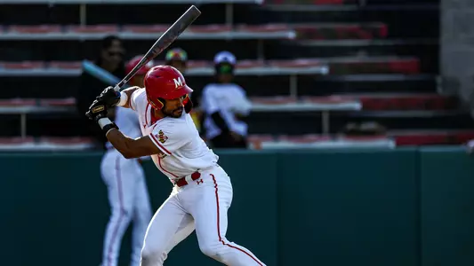 Elijah Lambros Takes Swing In Home Midweek Game