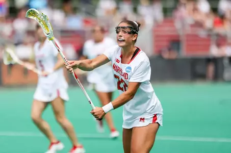 Attacker Shelby Sullivan (28)
Maryland Women's Lacrosse during round 2 of the NCAA Tournament vs. Penn at Maryland Field Hockey & Lacrosse Complex in College Park, MD on Sunday, May. 11, 2025.
Ashley Ray/Maryland Terrapins