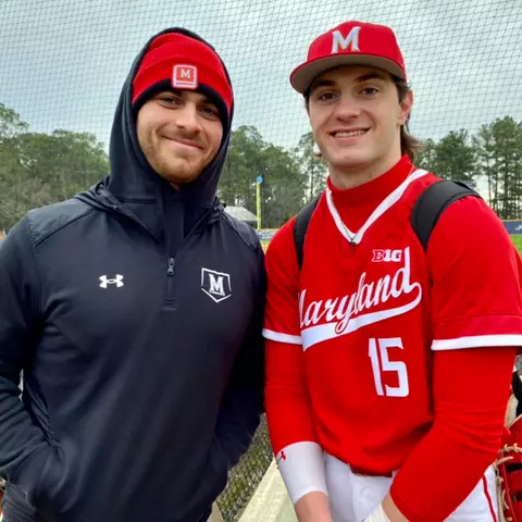 Alex Calarco with his brother Anthony