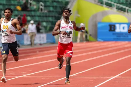 Sam Ford
Maryland Track and Field on Day 2 of the Big Ten Championships at Hayward Field in Eugene, OR on Saturday, May. 17, 2025.
Austin DeSisto/Maryland Terrapins