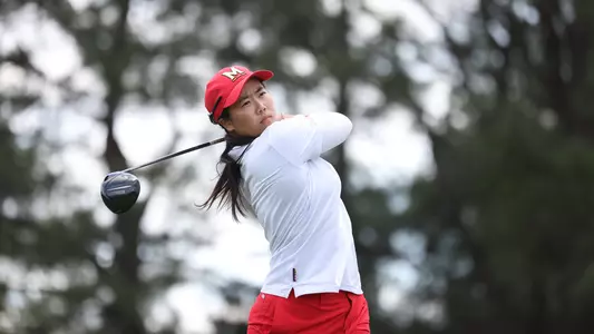 Nicha Kanpai competes at NCAA Regionals (Andy Mead)