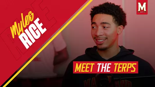 Meet The Terps: Myles Rice
