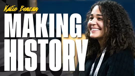 Katie Benzan: Making History