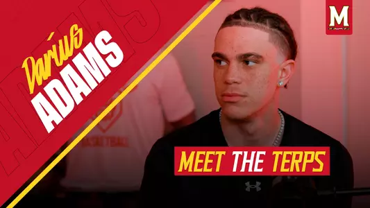 Darius Adams - Meet The Terps