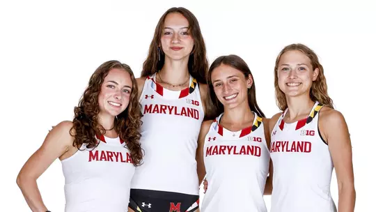 Kristin Nichols with her teammates