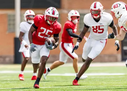 Defensive Back Ricardo Cooper Jr. (25)
Photos from Fall Camp Scrimmage at SECU Stadium in College Park, MD on Saturday, Aug. 16, 2025.
Grayson Belanger/Maryland Terrapins
