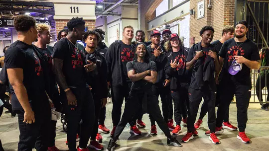Maryland football at the Ravens preseason game