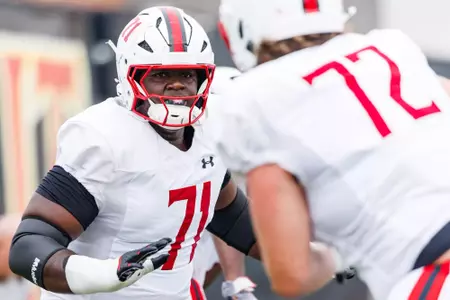 Offensive Line Alan Herron (71)
Photos from at in , on Tuesday, Aug. 5, 2025.
Grayson Belanger/Maryland Terrapins