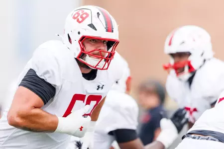 Offensive Lineman Logan Bennett (69)
Photos from at in , on Tuesday, Aug. 5, 2025.
Grayson Belanger/Maryland Terrapins