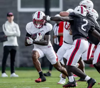 Wide Receiver Jalil Farooq (1)
Photos from Practice at Jones-Hill House Outdoor Practice Field in College Park, MD on Tuesday, Sep. 9, 2025.
Dylan Davies/Maryland Terrapins