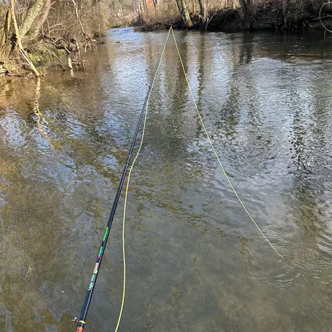 Michael Hershey fly fishing