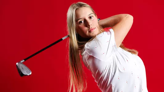 Noa Terroba Tori red background