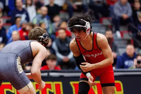 Presden Sanchez
Maryland Terrapins Wrestling vs Purdue Boilermakers at Stephen M. Schanwald Pavilion at XFINITY Center in College Park, MD on Friday, Jan. 16, 2026.
Rose Fernandes/Maryland Terrapins