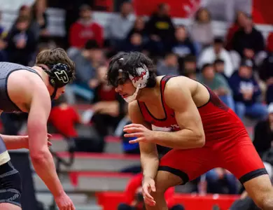 Sepanta Ahanj-Elias
Maryland Terrapins Wrestling vs Purdue Boilermakers at Stephen M. Schanwald Pavilion at XFINITY Center in College Park, MD on Friday, Jan. 16, 2026.
Rose Fernandes/Maryland Terrapins
