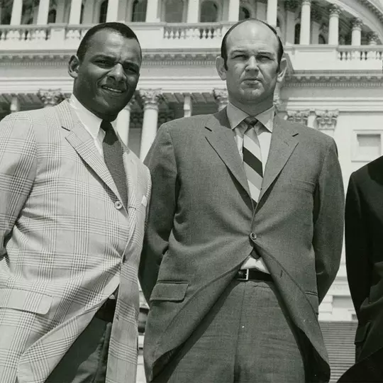 George Raveling and Lefty Driesell