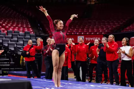 Josephine Kogler
Maryland Terrapins Women's Gymnastics vs Washington Huskies at Xfinity Center in College Park, MD on Saturday, Jan. 17, 2026.
Rose Fernandes/Maryland Terrapins