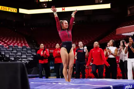 Sydney Mullen
Maryland Terrapins Women's Gymnastics vs Washington Huskies at Xfinity Center in College Park, MD on Saturday, Jan. 17, 2026.
Rose Fernandes/Maryland Terrapins