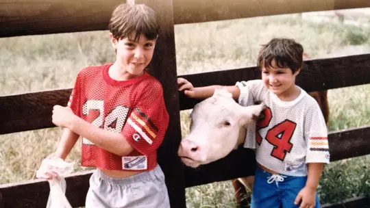 Craig and Scott Hochstadt as boys