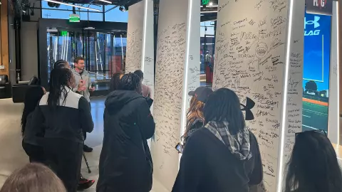 Maryland Women Leadership Program's visit to Under Armour headquarters