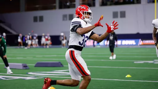 Jalen Huskey at East-West Shrine Bowl Practices