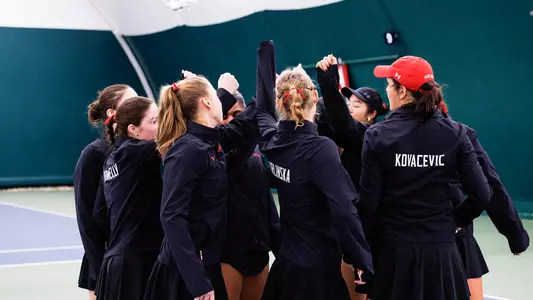 Team Huddle at the JTCC vs. Howard