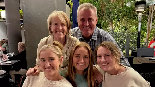 Sasho Cirovski with his family from January 2026