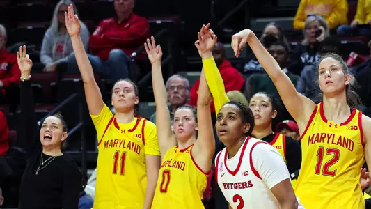 Terps Bench W Over Rutgers