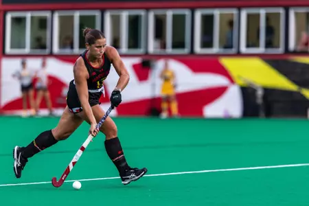 Jordyn Hollamon in game against Towson