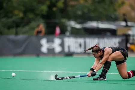 Josie Hollamon in the action in game against Wake Forest