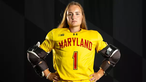 Alyssa Klebasko Poses At Maryland Content Day