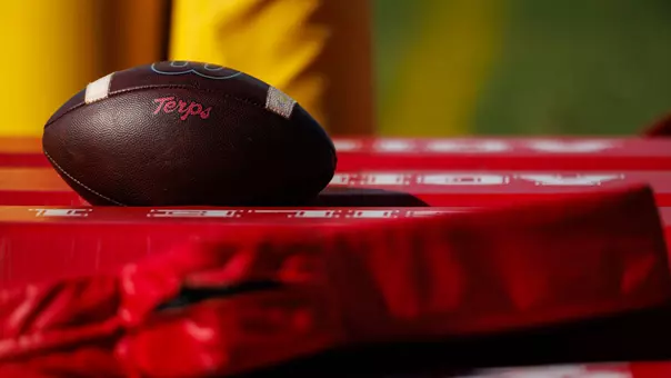 Maryland branded football