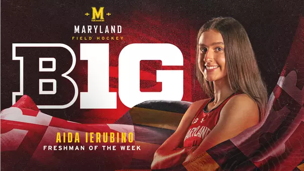 Aida Ierubino Big Ten Freshman of the Week