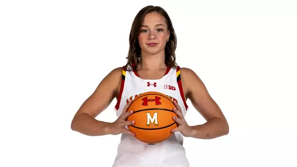 Lea Bartelme posed white uniform