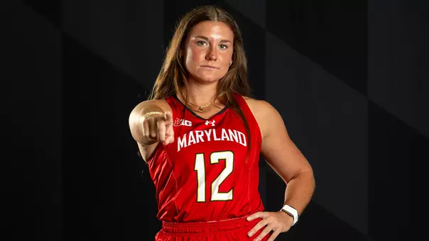 Josie Hollamon Poses At Maryland Content Day