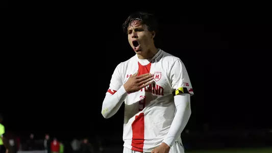 Rodrigo Neri celebrates a goal against St. John's