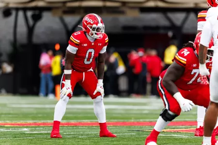 DeJuan Williams lines up in the backfield against Rutgers