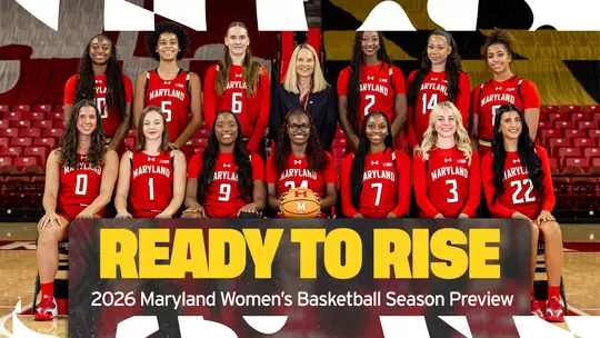 Maryland Women's Basketball Season Preview 2026-27 Graphic