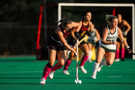 Sarah in game against Michigan State
