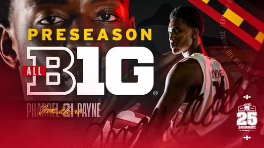 Pharrel Payne - Preseason All-Big Ten Team Graphic