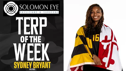 Sydney Bryant Terp of the Week Graphic
